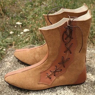 

Medieval viking tudor cosplay boots shoes Festival Larp shoes Renaissance Medieval Knight Pirate cosplay shoes boots women men