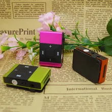 Горячая мини USB клип цифровой Mp3 музыкальный плеер Поддержка 8 Гб SD TF карта Спортивный Mp3 портативный Mp3 плеер идеальный подарок Flac плеер