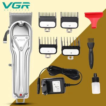

VGR 140&139 All-metal Hair clipper Electric Cordless LCD Hair Trimmer Barber Professional Haircut Hair Cutting Machine For Men