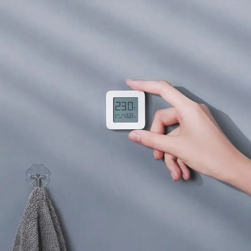 Termómetro eléctrico inteligente XIAOMI Mijia 2 con Bluetooth, higrómetro Digital LCD inalámbrico con Sensor, funciona con la aplicación Mijia