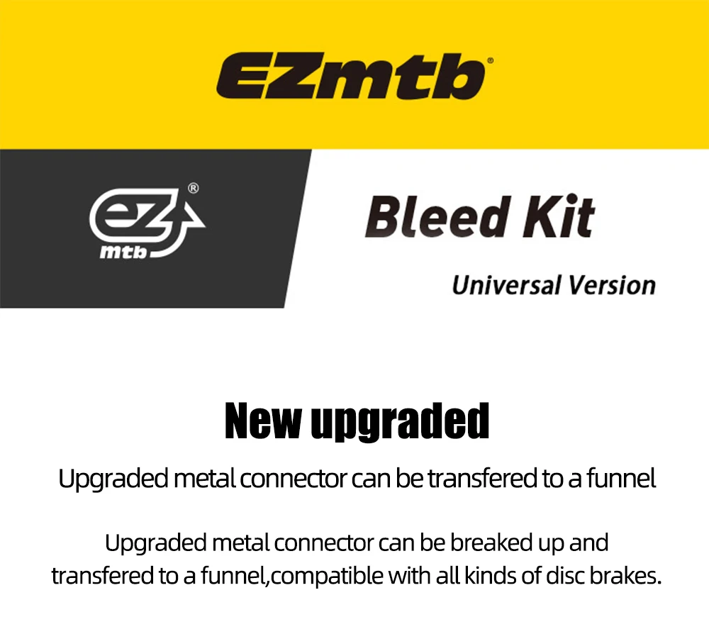 Ezmtb Bleed Kit ไฮดรอลิก Dics เบรครุ่นขั้นสูงสำหรับ Shimano & Magura & Hope & Tektro & Sram & Avid & สูตร & Hayes เบรคจักรยาน