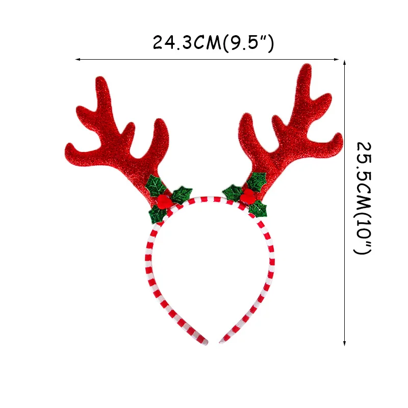 Оленьи рога Рождественские повязки Рождественское украшение для волос год Navidad рождественские вечерние украшения для детей или Adutls украшения - Цвет: Style 1