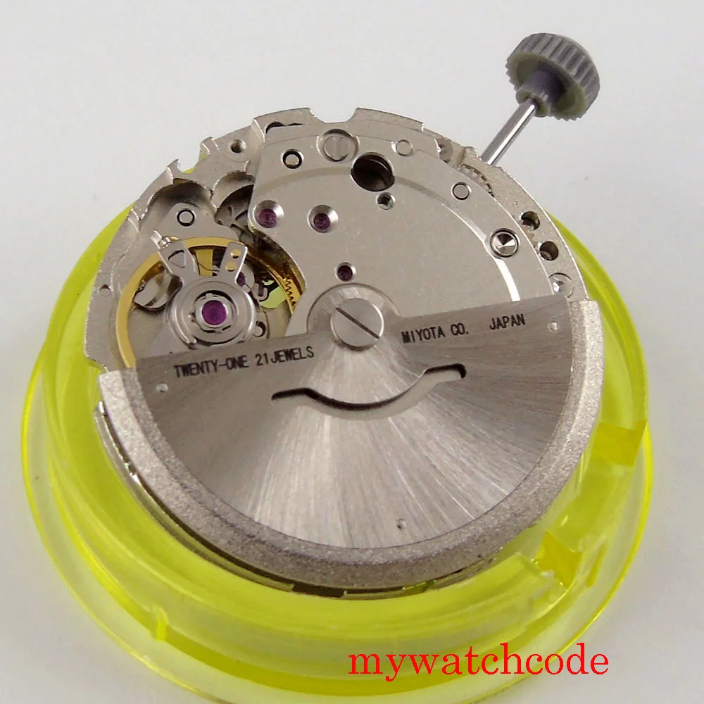 21 rubini Miyota 8215 821A raid seconda data di arresto finestra movimento  meccanico automatico accessori per orologi M11|movement miyota|movement  productsmovement sensor - AliExpress