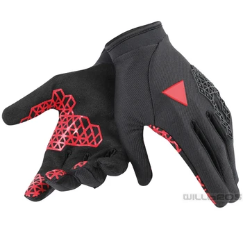 

Free shipping Dain Motorcycle Air Frame Gloves MX Off-Road Dirt Bike Motocross Gloves Black/Red