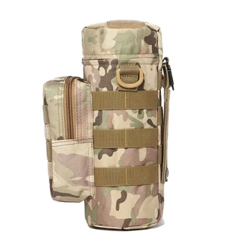 

Kettle Bag Outdoor Kettle Bag Hiking Mountaineering Attack Debris Bag Camouflage Sling Kettle Storage Bag Sub Bag