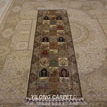 YILONG 2,5 'x9. 84' ручной бегун изысканный четырехсезонный дизайн ковер в восточном стиле Бегун(TJ111A
