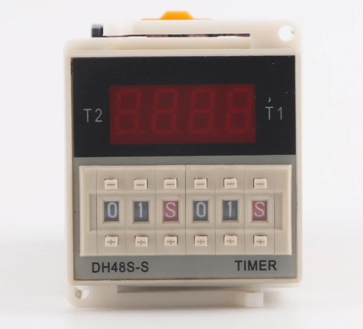 

Digital display time relay DH48S-S cycle time controller 220v24v380v delayer
