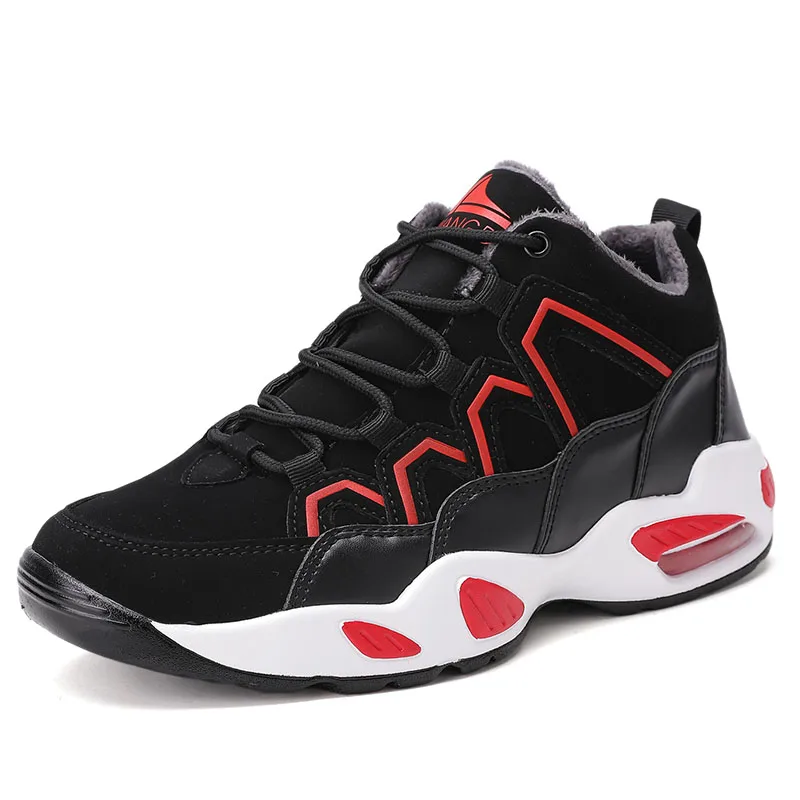 

Add cotton Outdoor Running Shoes For Men Sneakers Mesh Men Breathable Non-slip high quality Zapatillas Hombre Outdoor Sport Snea