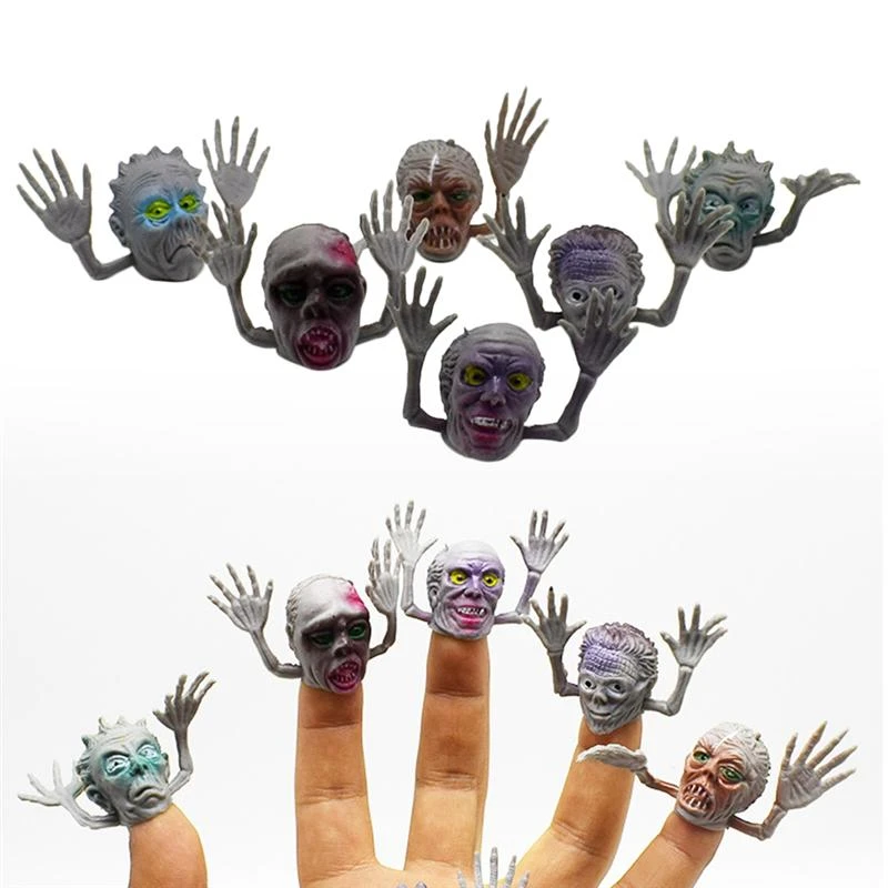Glow Zombie Finger Puppets Archie McPhee ubicaciondepersonas.cdmx