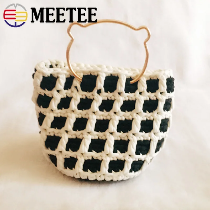 Meetee, металлическое кольцо, ручки застежки для сумки, для женщин, сумочка, кошелек, замок, украшение, застежка, ручка, разъем, сделай сам, аксессуары для сумок