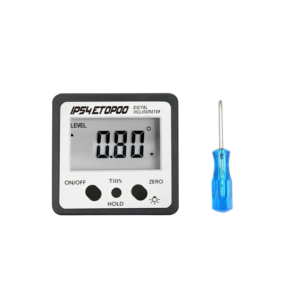 Цифровой угловой датчик с подсветкой электронный транспортир Inclinometer наклонная коробка с магнитным основанием угловая линейка, измерительный инструмент