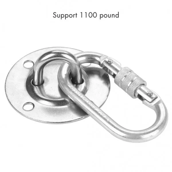 

Boxing Sandbags Fixed Mount Fitness Training Hanger Stainless Steel Ceiling Mount Hook Aerial Yoga Sandbag Hammock Swing Hook