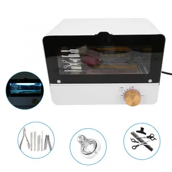

8W 6L UV Cabinet Timing Control Ultraviolet Cabinet Ozone Disinfection Sterilizer Box for Home Nails Art Manicure Tools Salon