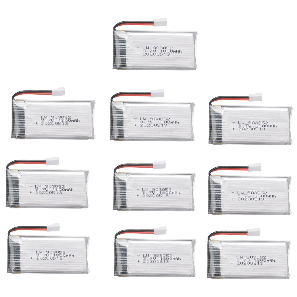 Аккумуляторная батарея 3 7 в 1800 мАч для SYMA X5 X5SW M18 H5P KY601S 903052 Lipo с разъемом XH2.54 1 шт. на
