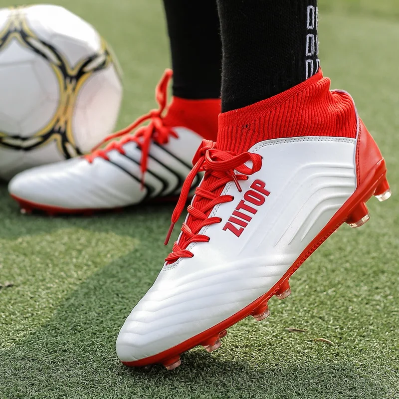 Football Boots Turf Soccer Shoes Crampons Superfly Breathable Cheap Original TF Kids Football Futsal Boots Sneakers Men Cleats