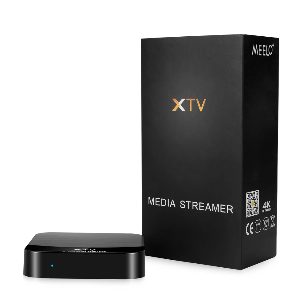 MEELO Plus X tv Android 7,1 Smart tv Box Amlogic S905X 1 ГБ DDR3 8 ГБ eMMC телеприставка 4K HD 100M LAN 2,4G 5G Wifi OEM медиаплеер