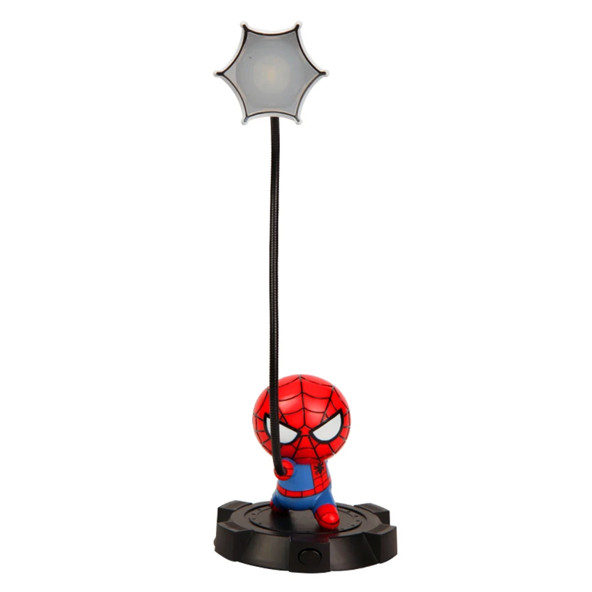 

Modern LED Night Lamp Table Lamp Spider-Man American Captain Hulk Iron Man Avengers Alliance Bedroom Living Room Decorative