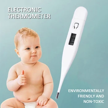 

Digital LCD Thermometer High Precision Waterproof For Child Children kid baby Body Armpit or Mouth Temperature tester