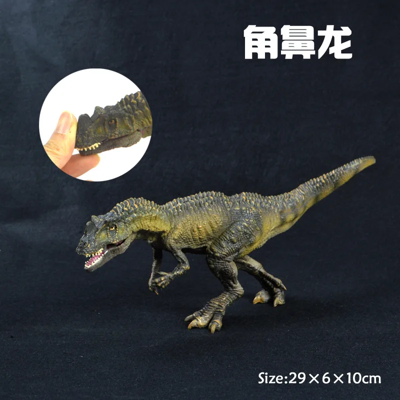 

Simulated Dinosaur Models Jurassic Dinosaur Zoo Solid Ceratosaurus Model Toy