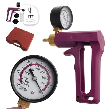 

Cars Motorcycles Hand Held Vacuum Tester Pump Brake Bleeder Gauge Tool Kit New