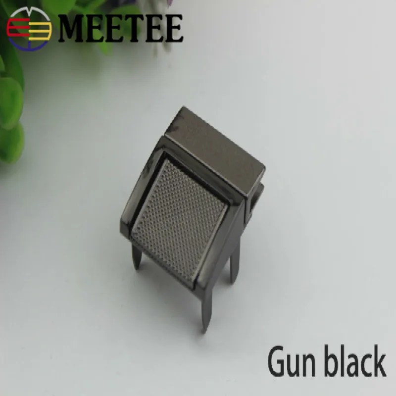 Meetee 2 шт. 26X3 0 мм/35x40мм металлический замок застежка защелкивающиеся пряжки для