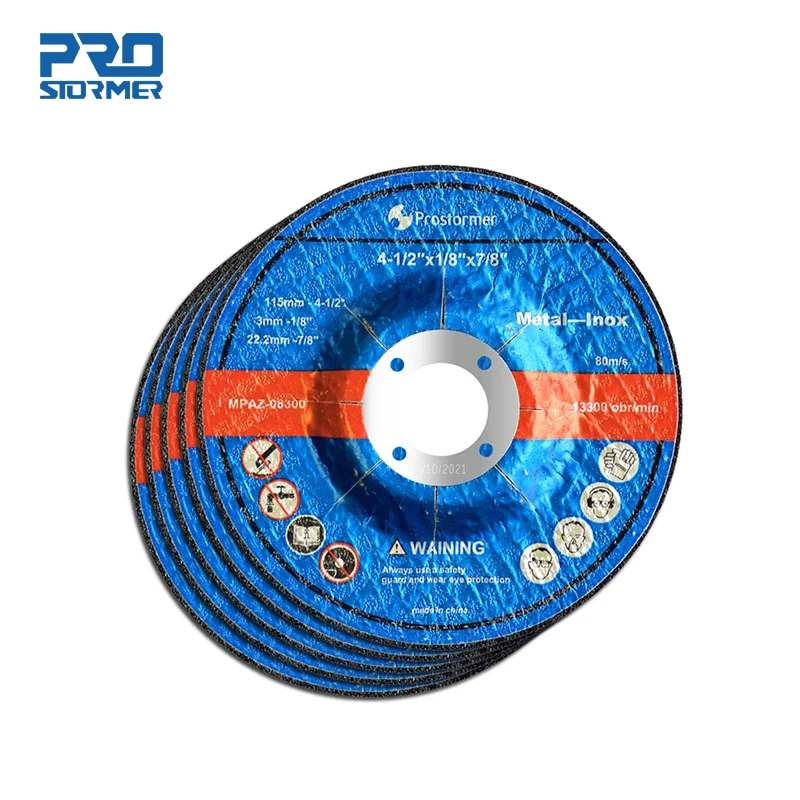 PROSTORMER 1mm/3mm 115mm Grinding Wheel Slice 5 Pieces Suitable for 20V Cordless Electric Angle