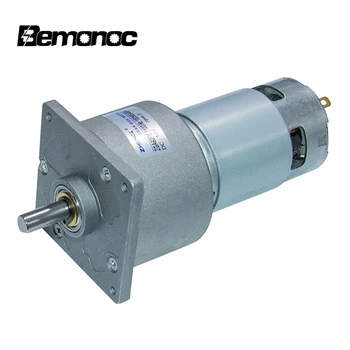 

Bemonoc Micro Brush DC Geared Deceleration Motor 12V 24V 3-500rpm DC Electric Speed Control Positive and Reverse Gear Motor