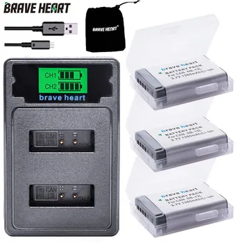 

3x NB-13L NB 13L NB13L Battery + NEW LCD DUAL Charger for Canon PowerShot G5 X G5X G7 X Mark II G7X G9 X G9X SX720 HS