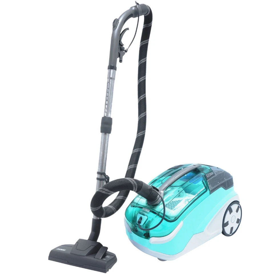 Пылесос моющий Thomas Multi Clean X10 Parquet 1700Вт аквамарин/серебристый