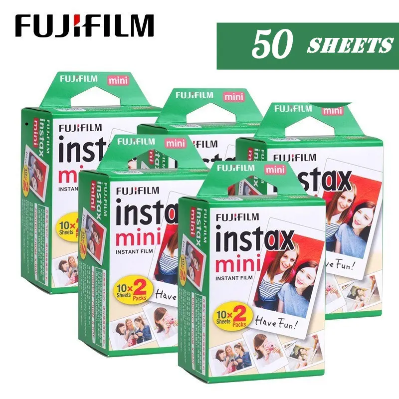 Fujifilm Instax Mini 9 пленка белая 3 дюйма 10 листов для Polaroid FUJI Instant Photo camera Mini 9 8 7s 70 90