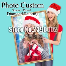 5D Diy алмазная живопись фотографии на заказ полная квадратная Картинка из страз Алмазная вышивка ребенок, свадьба и подарок для родителей