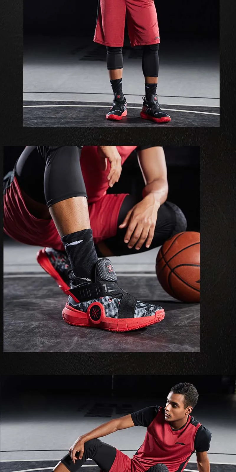 Li-Ning/мужские кроссовки ALL CITY 7 Wade, профессиональные баскетбольные кроссовки с подушками, RB подкладка, облачная спортивная обувь, кроссовки ABAP105 XYL299
