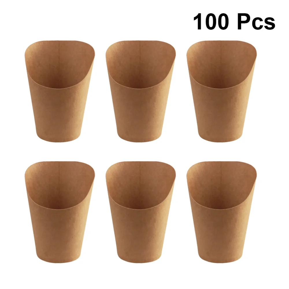 

Cups Paper Cones Food Ice Cream Kraft Snacks Trays Fries Boxes Chip Waffle Popcorn Takeaway Snack Holder