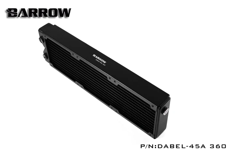 Rosqueado do Computador da Descarga de Água do Cobre o Permutador de Calor 360mm da Espessura do Carrinho de Mão Usa para Ventiladores de 12cm Líquido g1 – 4 45mm