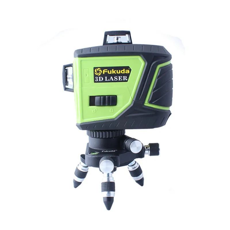 

12 Lines MW-93T-2-3GX Blue Laser Level with Battery 3D Laser Beam Line 360 Horizontal and Vertical Cross Powerful Durable