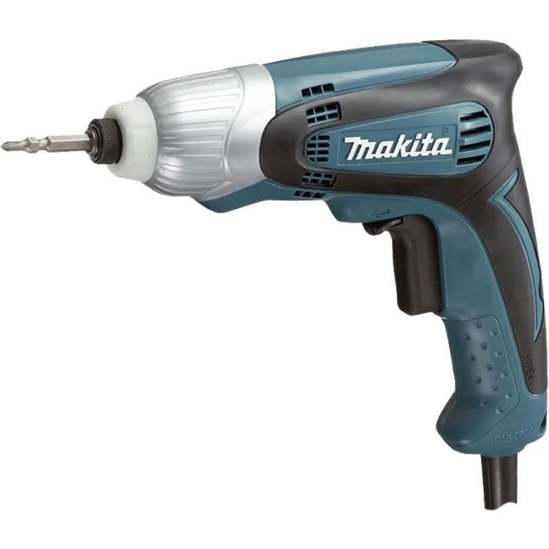 Дрель шуруповерт электрический Makita TD0100 (230 Вт 3600 об/мин 100 Н*м реверс регулировка
