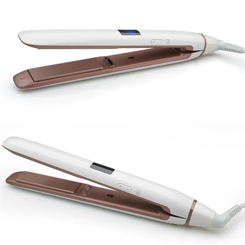 Alisador de Cabelo Tábua de Engomar Pinças para o Cabelo Profissional Plana Ferro Alisamento Ferramentas Estilo Estilor Alisador 9 de engomar pinças para o cabelo alisamento