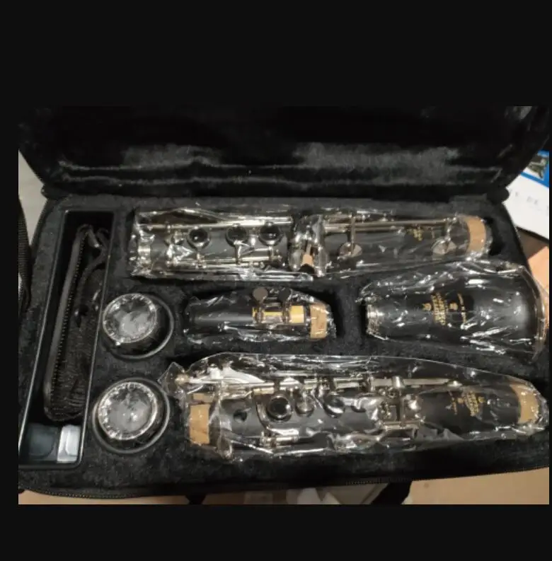 Buffet Clarinete Crampon R13 Bb ABS material 17 Keys B flat Nickel Key Silver Plated Clarinet