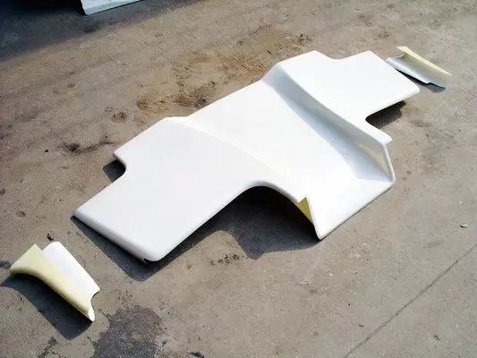 

FRP Rear Diffuser For Mazda RX7 FD3S RE Glass Fiber Rear Diffuser (3pcs) Body kit Tuning Trim For RX7 FD3S Racing part
