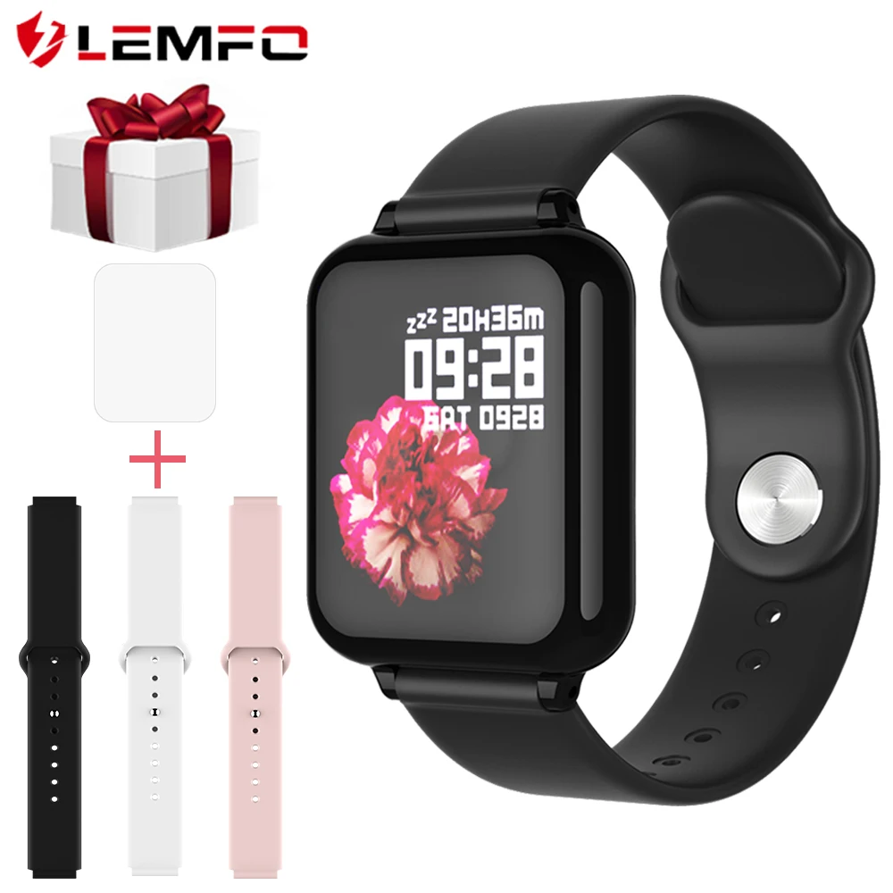 Умные часы LEMFO B57, шагомер, несколько циферблатов, пульсометр, фитнес, I5, умные часы для мужчин и женщин, для Apple Watch, IOS, Android