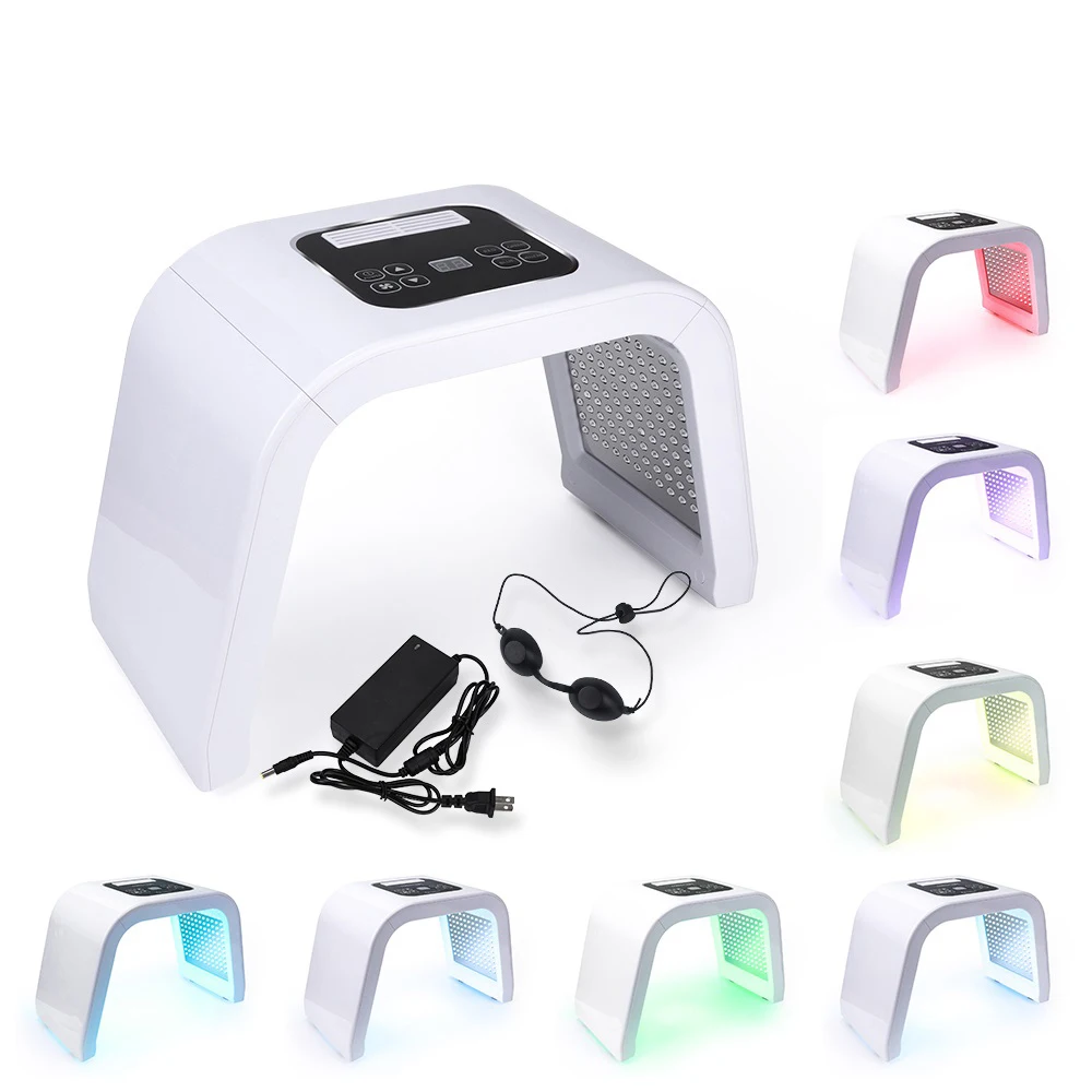  Professional 7 Colors PDF Led Mask Facial For Skin Care Acne Light Therapy Mask Rejuvenation Device - 4000183477590