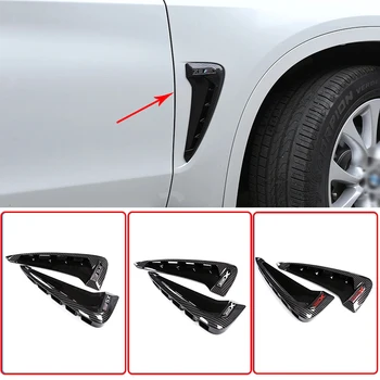 

Shark Gills Side Ventilation Sticker Decoration 3D Stickers For Bmw Xdrive Logo Emblem X5 F15 X5m F85 14-18 Car-style Accessorie