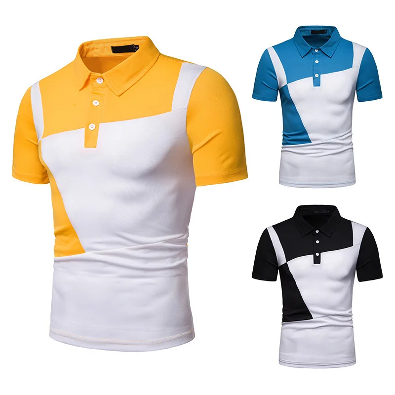 

New Style Summer Men Mixed Colors Loose-Fit Ouma Short Sleeve T-shirt D21