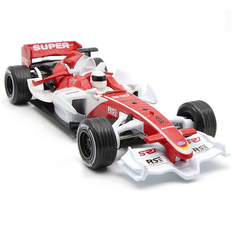 

F1 Race Car Equation Race Car Alloy Sound And Light Pull Back Car Model Sports Car CHILDREN'S Toy Car