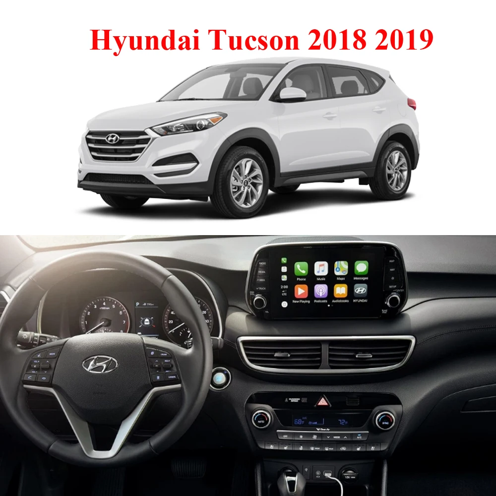 2 DIN 9 &quotAndroid автомобильный мультимедийный плеер навигация GPS Wifi для Hyundai Tucson 2018 2019