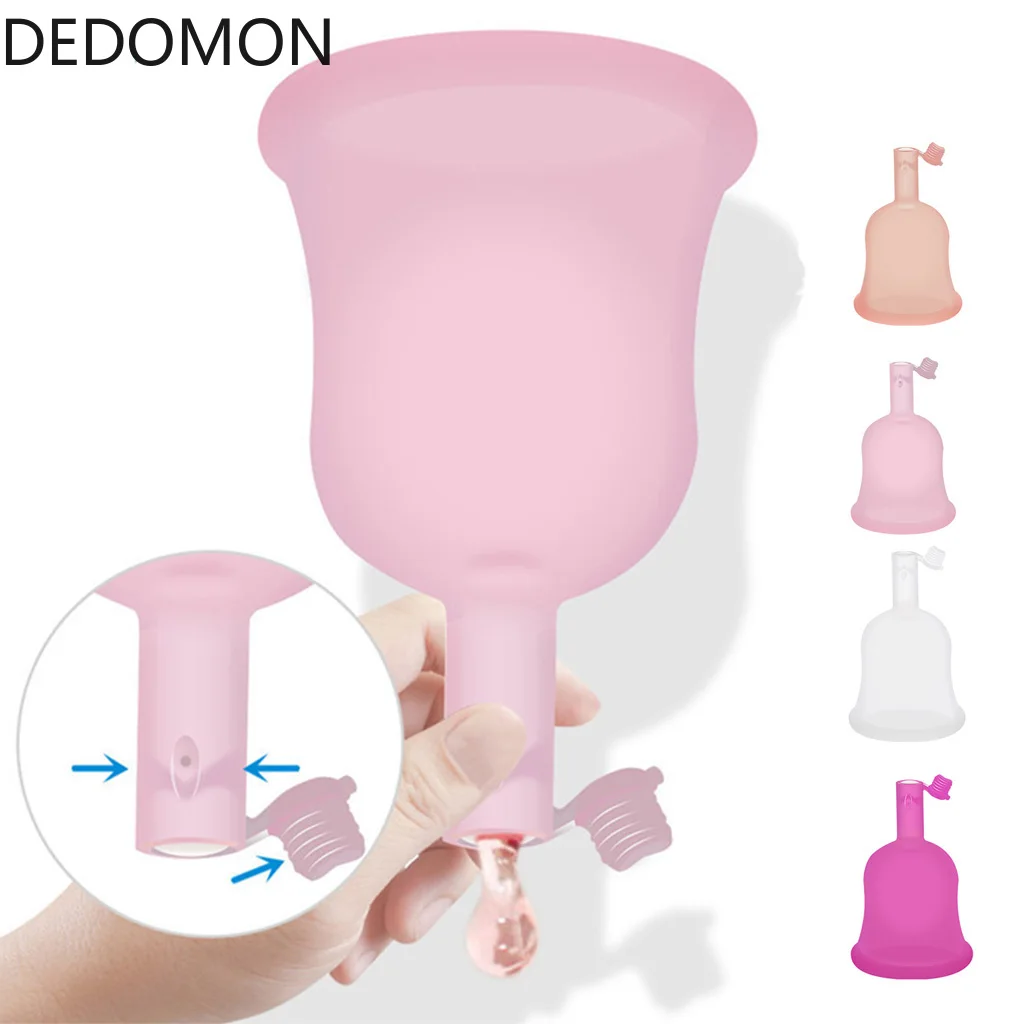 

1pcs Feminine Hygiene Menstrual Cup Medical Grade Silicone Copo Menstrual de Silicone Medica Reusable Menstrual Cup
