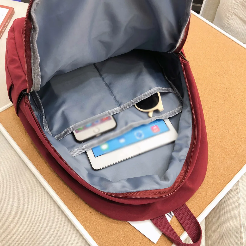 Для женщин Для мужчин студенческий холщовый рюкзак сумка женская свежий авторский сумка на плечо сумка для компьютера сумка для путешествий рюкзаки для девочек# T3G