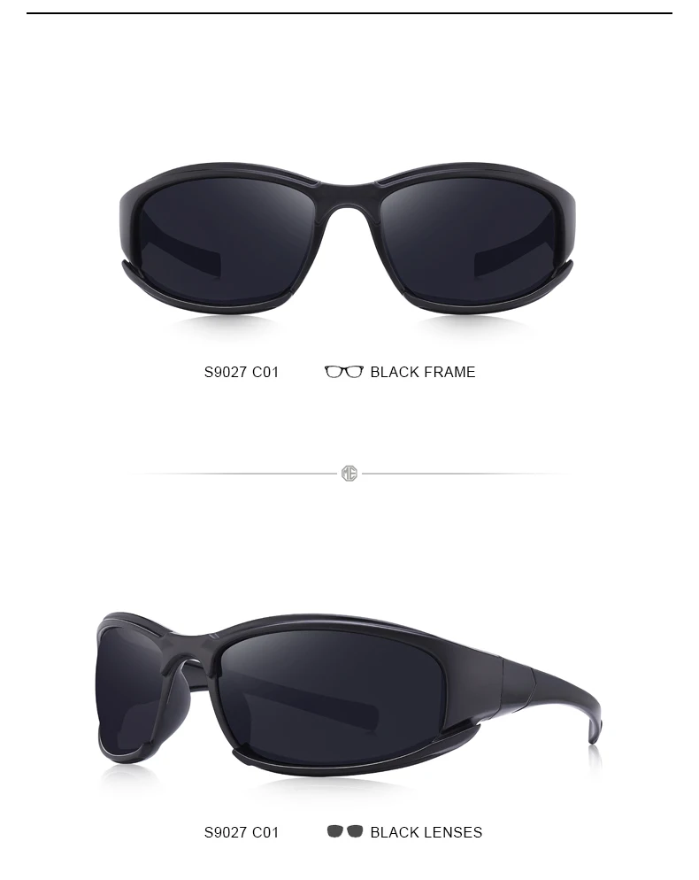 MERRYS Дизайнерские Мужские поляризационные уличные спортивные солнцезащитные очки, мужские очки, очки для вождения, защита от уф400 лучей, S9027