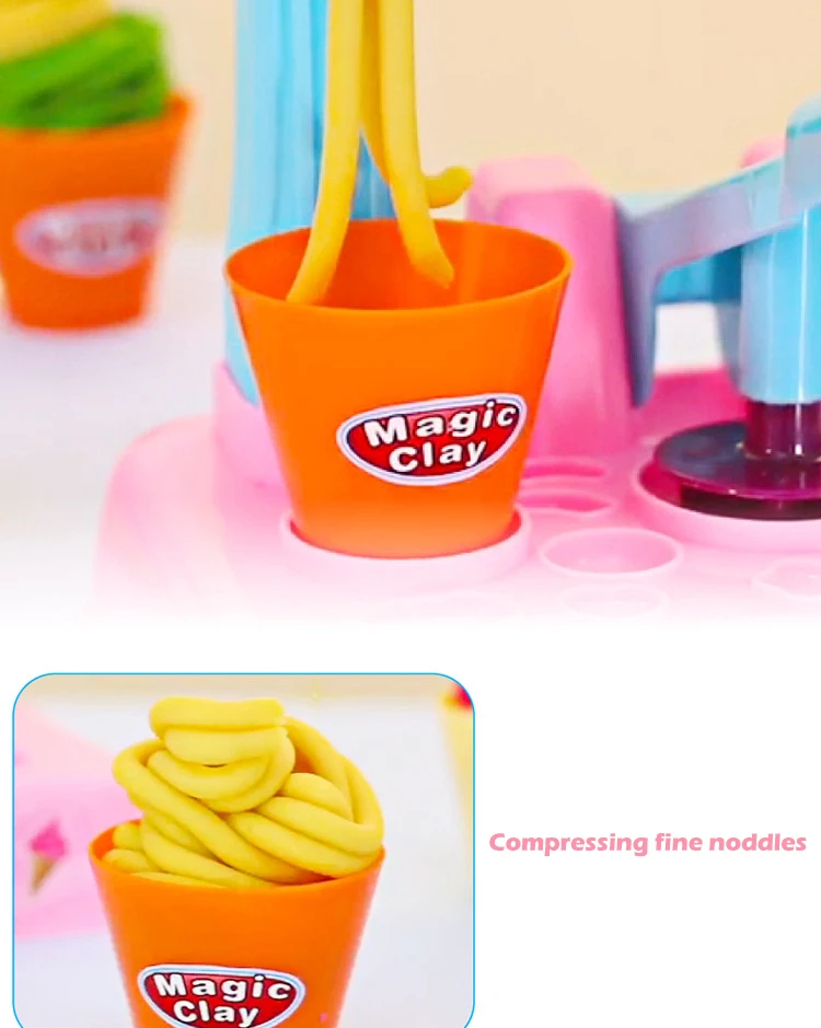 DIY 3D пластиковая форма для мороженого, экструзионная машина для лапши, торта, Наборы инструментов ручной работы, домашние игры, кухонные развивающие игрушки-головоломки