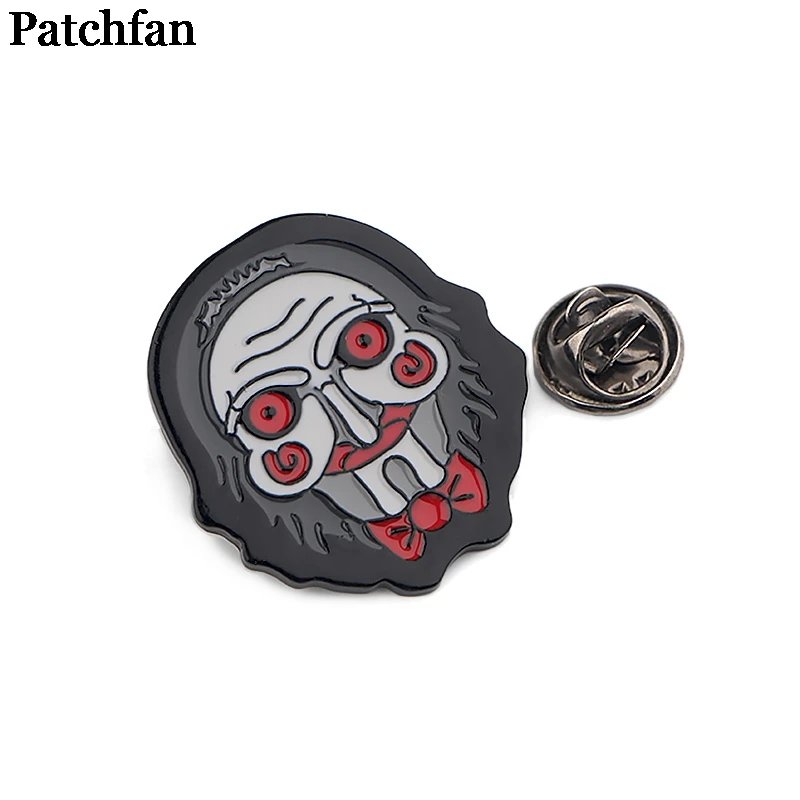 Patchfan Billy The Puppet металлический Узелок цинка Значки para рубашка сумка Одежда Кепка рюкзак броши для обуви Значки украшения A2347